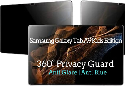 PxIn Edge To Edge Screen Guard for Privacy Screen Guard for Samsung Galaxy Tab A9 Kids Edition(Pack of 1)