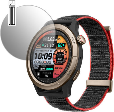 YCHROZE Edge To Edge Screen Guard for Amazfit Cheetah Pro(Pack of 1)