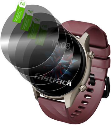 HIDEOUS Edge To Edge Screen Guard for Fastrack Optimus 1.43(Pack of 4)
