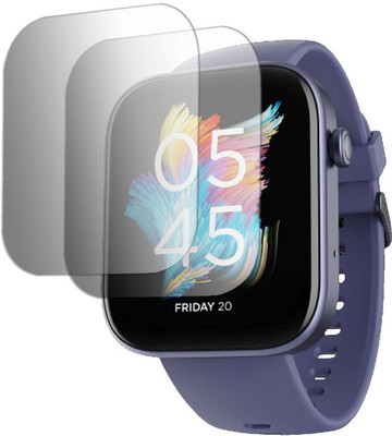 YCHROZE Edge To Edge Screen Guard for Boat Wave Call 2 SMARTWATCH(Pack of 2)