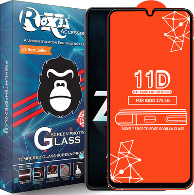 Roxel Edge To Edge Screen Guard for IQOO Z7S 5G(Pack of 1)