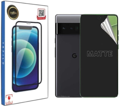 YAFILO Edge To Edge Screen Guard for Google Pixel 6 Pro 5G Unbreakable Membrane Scratch Guard Full Screen Coverage With Easy Installation Kit | Fingerprint Working(Pack of 1)