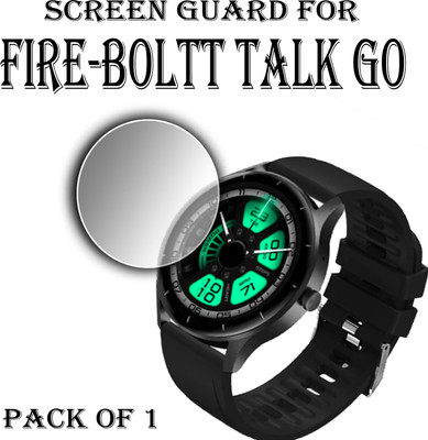 EJZATI Edge To Edge Screen Guard for FIRE BOLTT TALK GO SMARTWATCH SCREEN GUARD(Pack of 1)