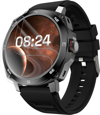 CUBES Edge To Edge Screen Guard for Hammer Fit Pro 1.43 Inch Smart Watch | Self Healing | Touch Sensitive | Unbreakable | Ultra Thin High Grade 9H TPU Film ( Not a Tempered Glass )(Pack of 2)