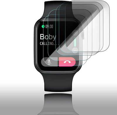 FCS Edge To Edge Screen Guard for Fire_Boltt Ninja Call Smartwatch | Pack of 5(Pack of 5)