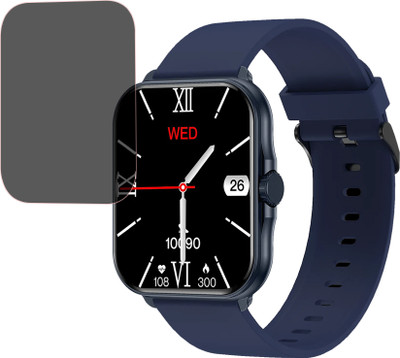ejzatex Edge To Edge Screen Guard for FIRE BOLTT ETERNO SMARTWATCH(Pack of 1)