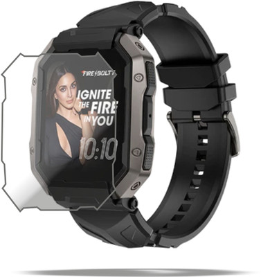 JSGROWITTECH Edge To Edge Screen Guard for Fire-boltt Cobra Smart Watch,screen guard(Pack of 1)