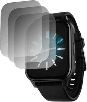 hirdesh Edge To Edge Screen Guard for BoAt Storm Connect Plus(Pack of 3)