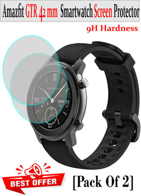 RapTag Edge To Edge Screen Guard for V2B:-Amazfit GTR 42mm(Pack of 2)