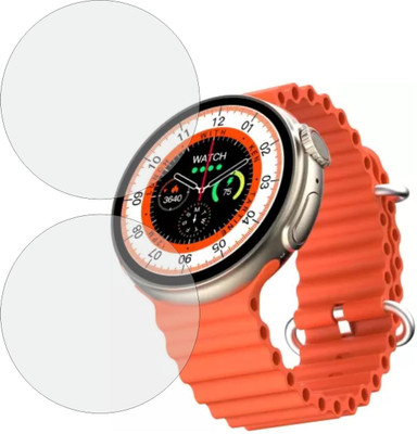 CUBES Edge To Edge Screen Guard for Fire-Boltt Cyclone Pro, 36.3mm (1.43) AMOLED display Smartwatch | Crack Proof | Touch Sensitive | Unbreakable | Ultra Thin | Hydrogel TPU Film (Not a Glass Tempered)(Pack of 2)