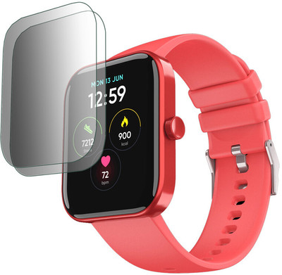 DOUMOF Edge To Edge Screen Guard for Mivi Model E SMARTWATCH(Pack of 2)