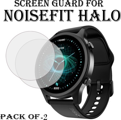 EJZATI Edge To Edge Screen Guard for NOISEFIT HALO SMARTWATCH(Pack of 2)