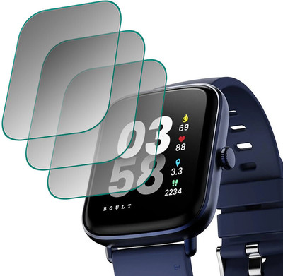 hirdesh Edge To Edge Screen Guard for Boult Cosmic(Pack of 3)