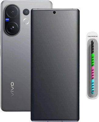 MobiWay Edge To Edge Screen Guard for Vivo V60 5G, Vivo V60, V60 5G Matte Finish Self Healing Unbreakable Membrane Screen Guard ( NOT A TEMPERED GLASS ) matte23(Pack of 1)