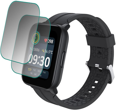 YCHROZE Edge To Edge Screen Guard for Realme TechLife Watch SZ100(Pack of 2)