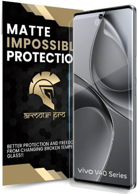 ArmourPro Edge To Edge Screen Guard for Vivo V40 5G, Vivo V40, Vivo V40 Pro 5G, Vivo V40 Pro, 4 Layer Unbreakable Membrane with Easy Installation(Pack of 1)