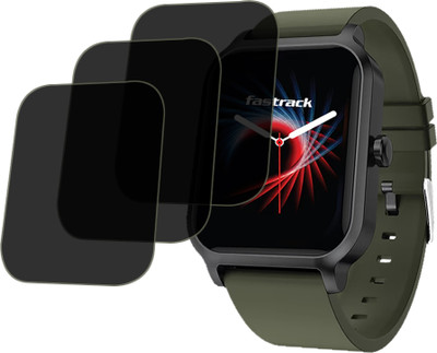 EJZATI Edge To Edge Screen Guard for FASTRACK REVOLTT FS1 SMARTWATCH(Pack of 3)