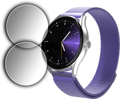 EJZATI Edge To Edge Screen Guard for FITSHOT ASTER SMARTWATCH(Pack of 2)