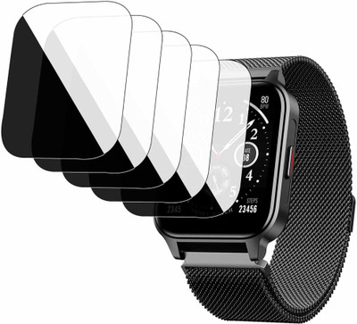 daffin Edge To Edge Screen Guard for boAT Wave Call 2 Plus(Pack of 5)