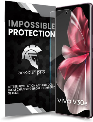 ArmourPro Edge To Edge Screen Guard for Vivo V30e 5G, Vivo V30e, V30e, V30e 5G, ( Not a Tempered Glass, it’s a Nano Fiber Guard)(Pack of 1)