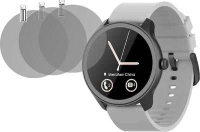 YCHROZE Edge To Edge Screen Guard for Fastrack Reflex Invoke(Pack of 3)