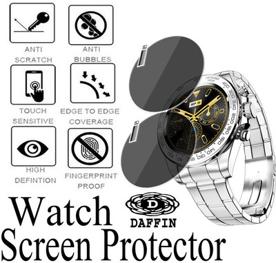 daffin Edge To Edge Screen Guard for Fire-Boltt Blizzard(Pack of 2)