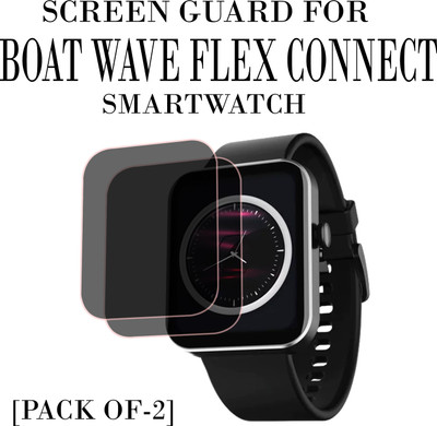 EJZATI Edge To Edge Screen Guard for BOAT WAVE FLEX CONNECT SMARTWATCH(Pack of 2)
