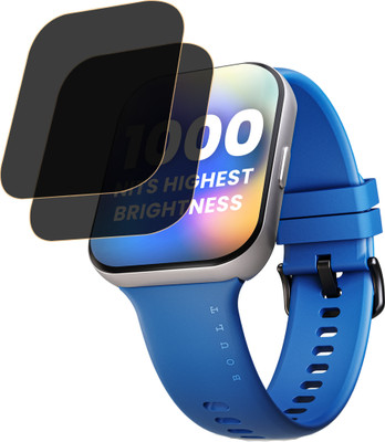 EJZATEX Edge To Edge Screen Guard for BOULT SWING SMARTWATCH(Pack of 2)