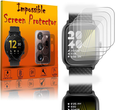 FCS Edge To Edge Screen Guard for Zebronics Zeb-FIT Me(Pack of 5)