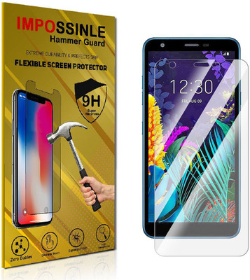 Enlinea Edge To Edge Screen Guard for LG K30 (2019) Front (Glossy)(Pack of 1)