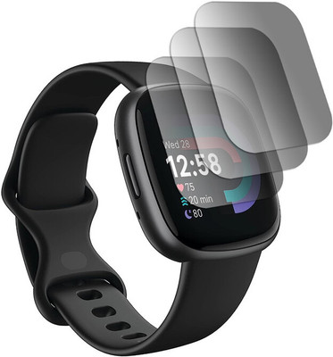 YCHROZE Edge To Edge Screen Guard for Fitbit Versa 4(Pack of 3)