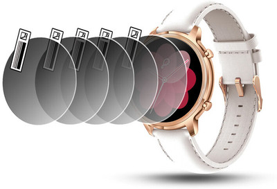 daffin Edge To Edge Screen Guard for Pebble Celia 1.32''(Pack of 5)