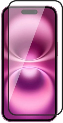 D Plus Edge To Edge Screen Guard for Apple iPhone 16 Plus(Pack of 1)