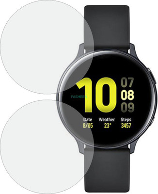 Fasheen Edge To Edge Screen Guard for SAMSUNG GALAXY WATCH ACTIVE 2 ALUMINUM 44 mm(Pack of 2)