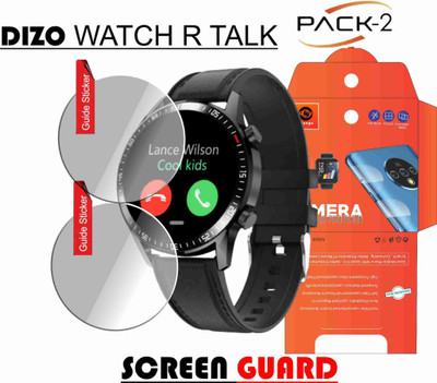 FINCH Edge To Edge Screen Guard for DIZO WATCH R TALK(Pack of 2)