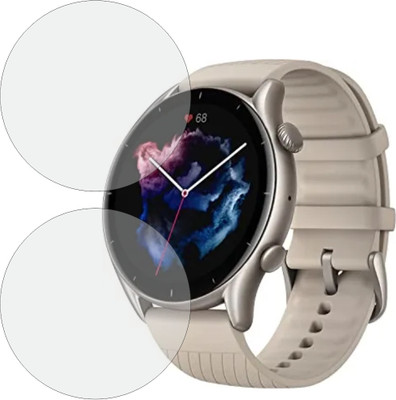 Mobling Edge To Edge Screen Guard for Amazfit Gtr Mini(Pack of 2)