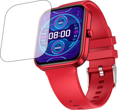 ejzatex Edge To Edge Screen Guard for Fire-Boltt Wonder Smartwatch(Pack of 1)