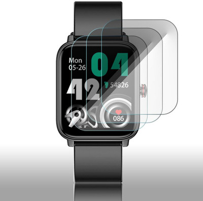 FCS Edge To Edge Screen Guard for Fire_Boltt Ninja Pro Max Smartwatch | Pack of 3(Pack of 3)