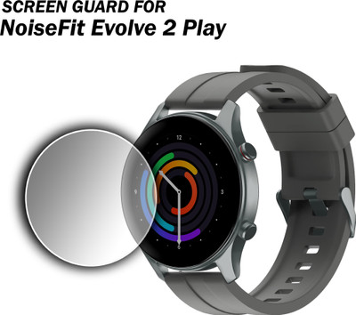ejzatex Edge To Edge Screen Guard for NOISEFIT EVOLVE 2 PLAY SMARTWATCH(Pack of 1)