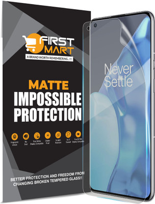 FIRST MART Edge To Edge Screen Guard for OnePlus 9 Pro 5G, 1+ 9 Pro 5G, 4 Layer Unbreakable Membrane with Easy Installation(Pack of 1)
