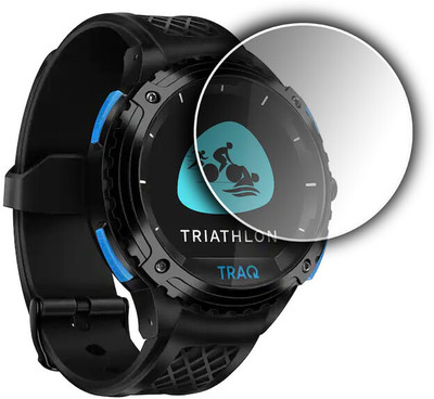 YCHROZE Edge To Edge Screen Guard for Titan TRAQ Triathlon 1.34(Pack of 1)