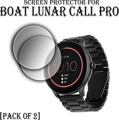 ejzatex Edge To Edge Screen Guard for BOAT LUNAR CALL PRO SMARTWATCH(Pack of 2)