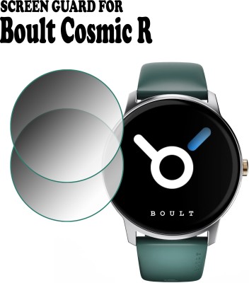 ejzatex Edge To Edge Screen Guard for BOULT COSMIC R SMARTWATCH(Pack of 2)