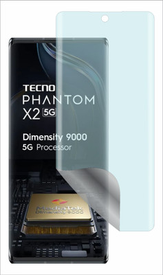 Mobling Edge To Edge Screen Guard for Tecno Phantom X2 (Anti Blue Light, Hydrogel Film)(Pack of 1)