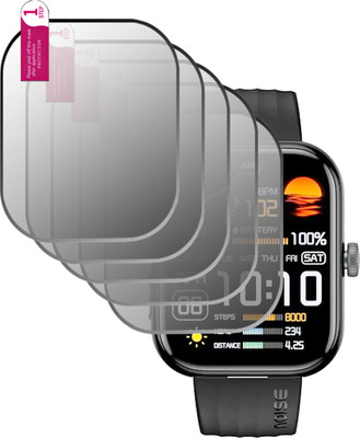 daffin Edge To Edge Screen Guard for Noise ColorFit Ultra 3 Luminary Smartwatch(Pack of 5)