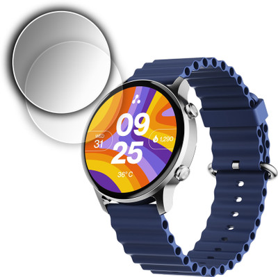 ejzatex Edge To Edge Screen Guard for AMBRANE WISE ROAM 2 SMARTWATCH(Pack of 2)