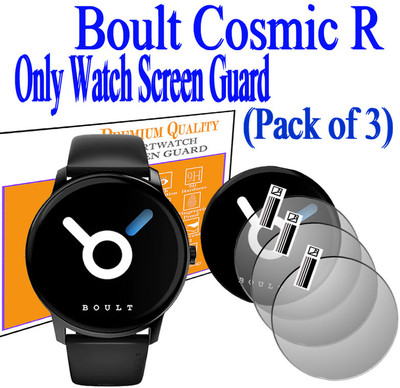 HIDEOUS Edge To Edge Screen Guard for Boult Cosmic R(Pack of 3)