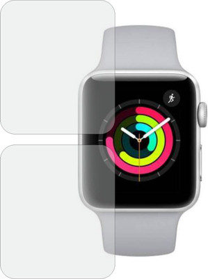 TELTREK Edge To Edge Screen Guard for Apple Watch Series 3 Aluminium 38mm(Pack of 2)