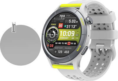 YCHROZE Edge To Edge Screen Guard for Amazfit Cheetah(Pack of 1)