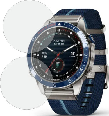 Fasheen Edge To Edge Screen Guard for Garmin Marq Captain Gen 2(Pack of 2)